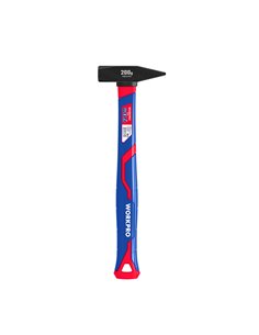 Martillo de maquinista de 200g con mango de fibra de vidrio workpro
