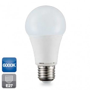 Ampoule LED E27 40W Lumière Froide 6000K, Forme Cloche Industrielle