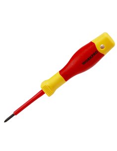 Destornillador phillips aislado vde ph0 x 60 mm workpro 2