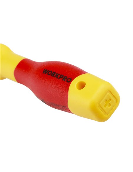 Destornillador phillips aislado vde ph0 x 60 mm workpro