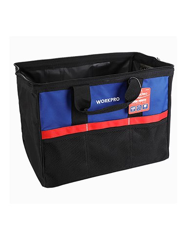 Bolsa de herramientas c/cremallera 32x21x23cm workpro