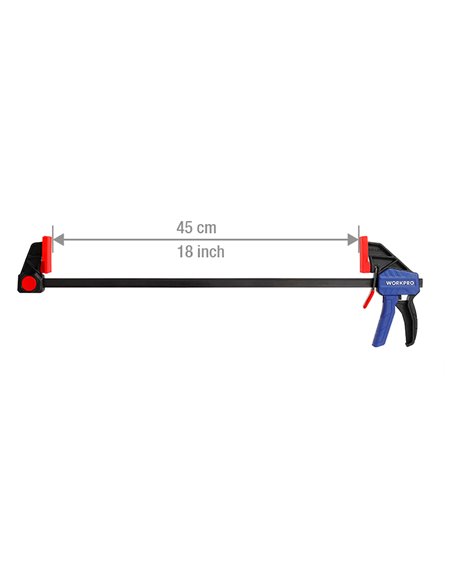 Sargento monomanual 300mm workpro