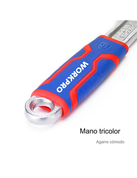 Llave ajustable 250mm workpro