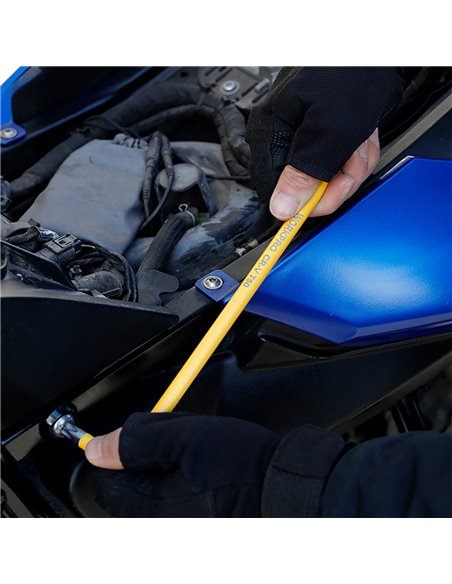 Juego de 9 llaves torx de seguridad de brazo largo workpro