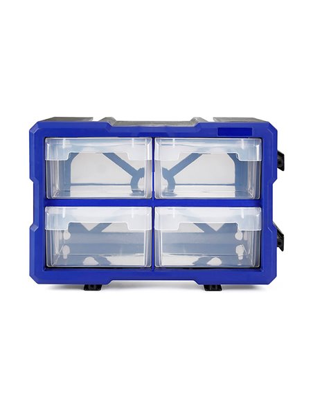 Organizador apilable de 4 cajones workpro