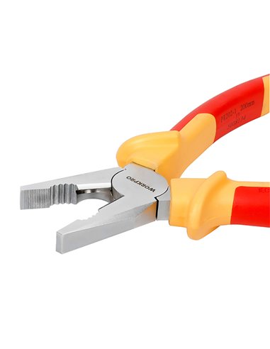 Alicate universal aislado vde 200mm workpro