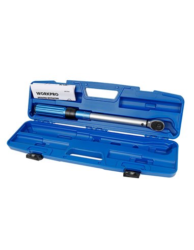 Llave dinamométrica de 1/4" workpro