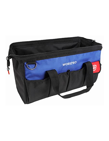 Bolsa de herramientas c/cremallera 35x19x22cm workpro