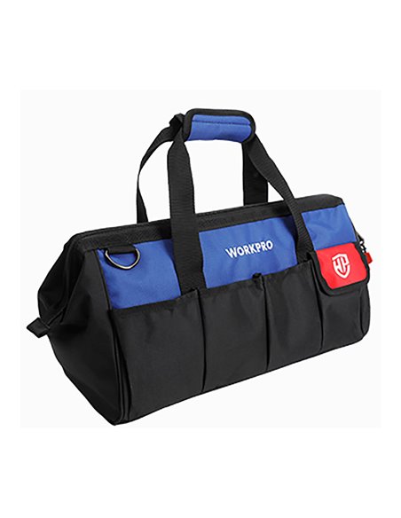 Bolsa de herramientas c/cremallera 35x19x22cm workpro