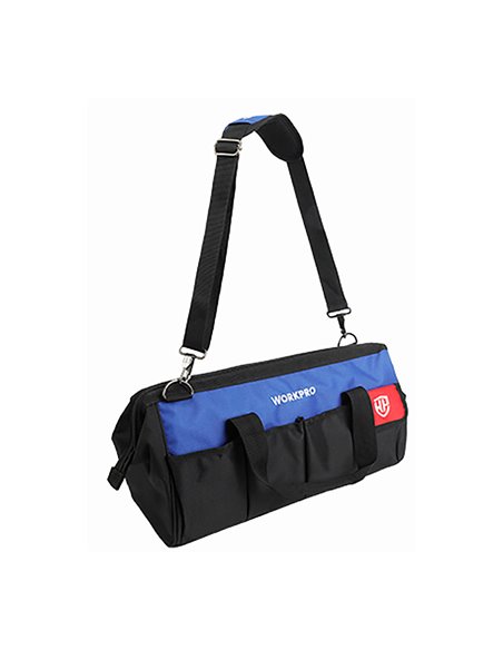 Bolsa de herramientas c/cremallera 35x19x22cm workpro