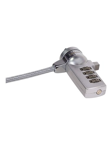 Cable antirrobo para portatil con combinacion 4 cifras logilink