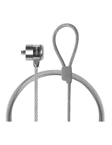 Cable antirrobo para portatil con 2 llaves logilink