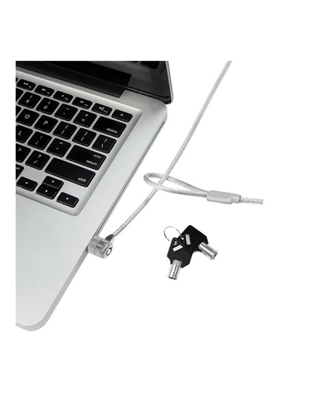 Cable antirrobo para portatil con 2 llaves logilink