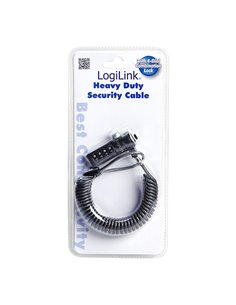 Cable antirrobo para portatil con combinacion 4 cifras negro logilink 2