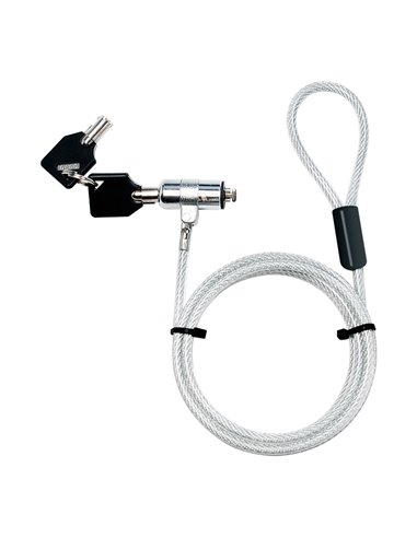 Cable antirrobo para portatil ultrafino con 2 llaves logilink