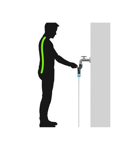 Distribuidor de grifo doble ergo cellfast