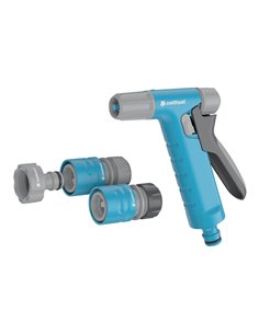 Set pistola y conectores hydron ideal de 15 mm cellfast