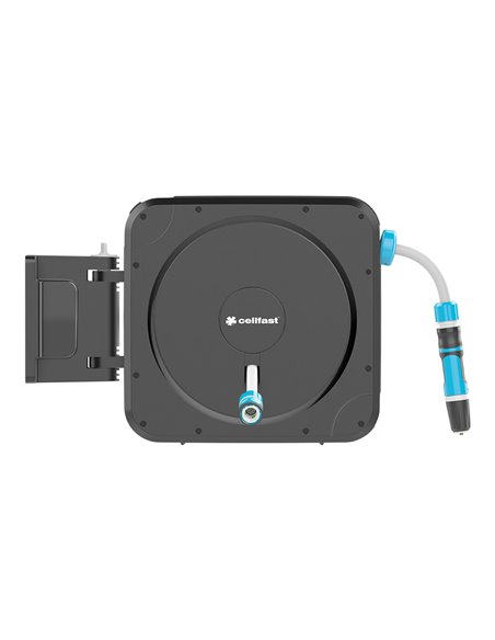Enrollador automático con 20 m de manguera ergo cellfast