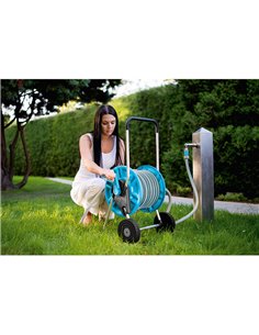 Set de conexión rápida para carros portamengueras cellfast 2