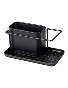 Organizador de fregadero orio, negro 55078100 wenko