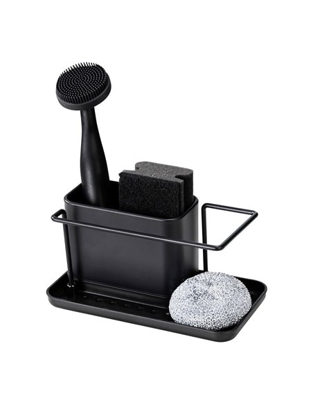 Organizador de fregadero orio, negro 55078100 wenko