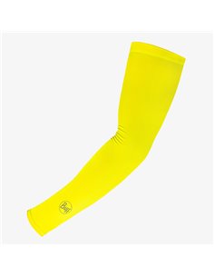 Manga para brazo arm sleeves amarillo fluor talla l buff 2