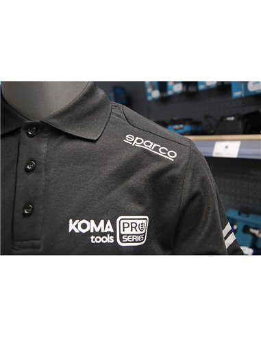 Polo técnico koma tools & sparco talla s 02415nrgs sparco