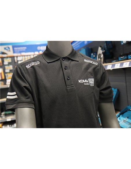 Polo técnico koma tools & sparco talla l 02415nrgs sparco