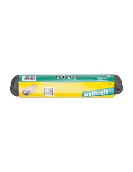 Lana de acero de grano 000, 200g 6095000 wolfcraft