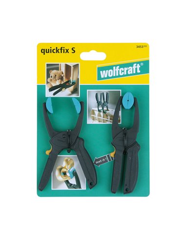 Pack 2 pinzas de carraca mini 34530000 wolfcraft