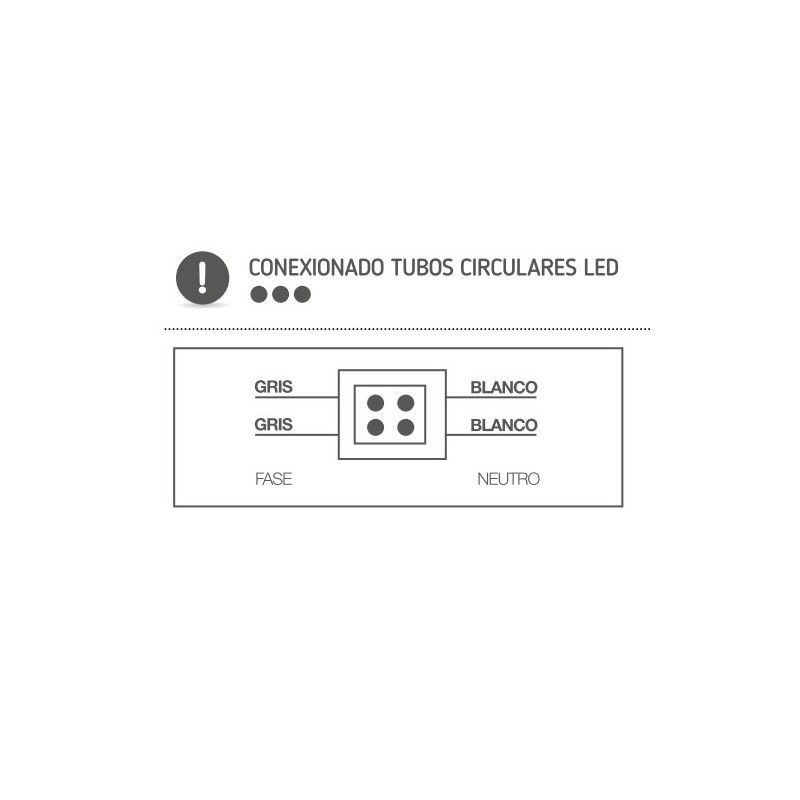 Tubo circular LED T9 12W G10q 6500K GSC 2002377