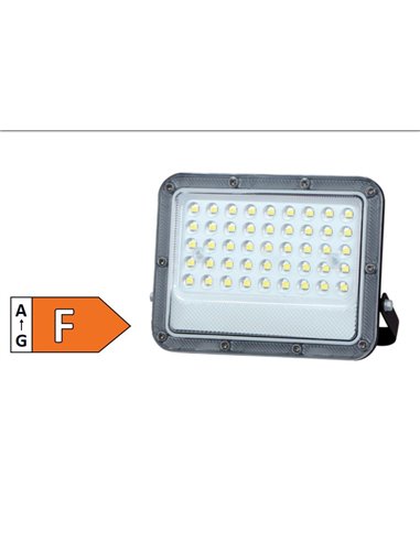 Proyector aluminio LED Belinta 30W 4000K IP65 Negro
