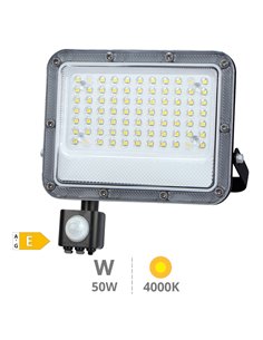 Proyector aluminio LED Belinta con sensor 50W 4000K IP65 Negro 2