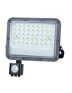 Proyector aluminio LED Belinta con sensor 50W 4000K IP65 Negro