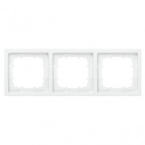 Quadro 3 elementos Siemens Delta Style POLAR BRANCO...