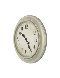 Reloj De Pared Lamba Blanco 46d Agujas Retro 2