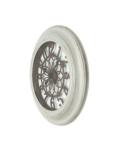 Reloj De Pared Kumico Blanco 58d Agujas Retro Industrial Gran Tamaño  2