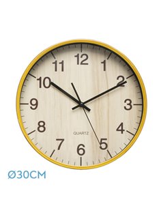Reloj De Pared Soyala Haya 30d Mov.continuo