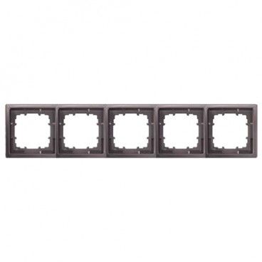 Quadro 5 elementos Siemens Delta Style CHOCOLATE 5TG13250CH