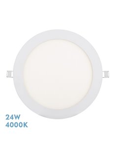 Downlight Tanzanita 24w 4000k Blanco 2160lm 2x22,5x22,5 Cm Corte 20d