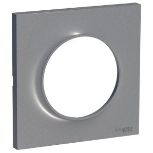 Marco 1 elemento Plata Odace Styl SCHNEIDER S520702E
