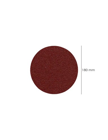 Lija Recambio Velcro Amoladora Ø 180 mm. Grano  40 (10 Piezas)