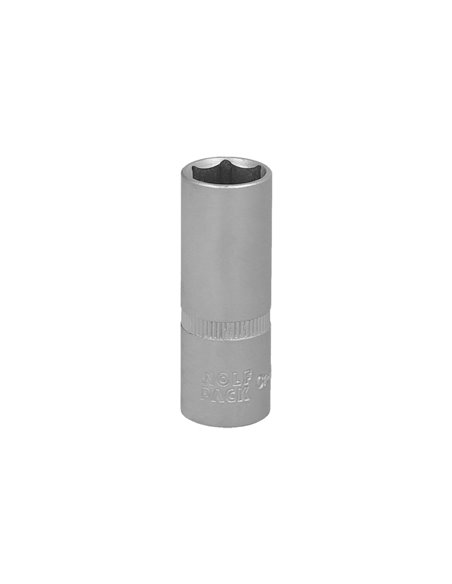 Llave Vaso 1/4" Hexagonal Larga 13,0 mm.