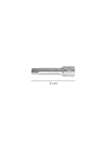 Alargadera Llave De Vaso 1/4" Longitud 55 mm.