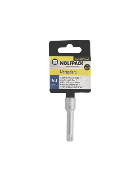 Alargadera Llave De Vaso 1/4" Longitud 55 mm.
