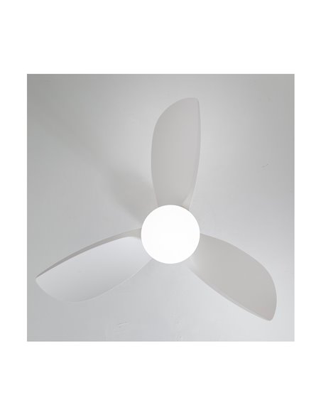 Ventilador LED Byan Blanco 18W 2000Lm CCT Dim