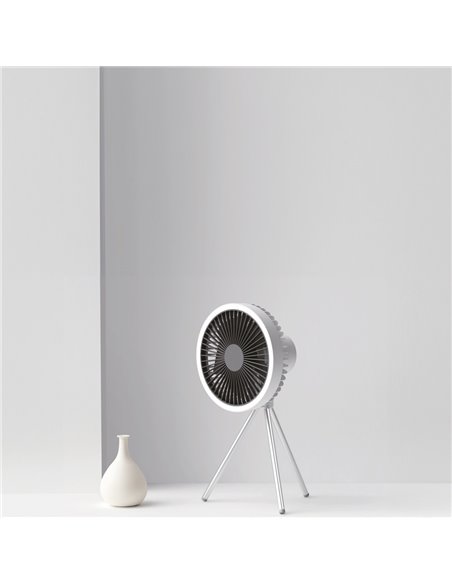 Ventilador portátil recargable LED Brise 5.5W Dim