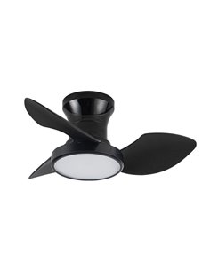 Ventilador de techo LED Reel Negro 20W 1900Lm CCT Dim 2