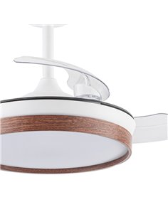 Ventilador LED aspas plegables Panam Mini Cerezo 46W 5520Lm CCT 2