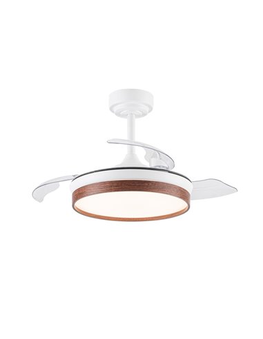 Ventilador LED aspas plegables Panam Mini Cerezo 46W 5520Lm CCT